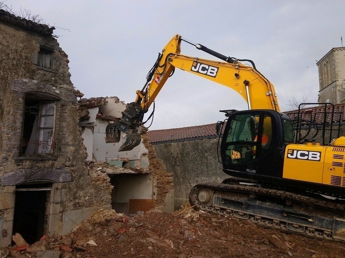Travaux de déconstruction en Vendée